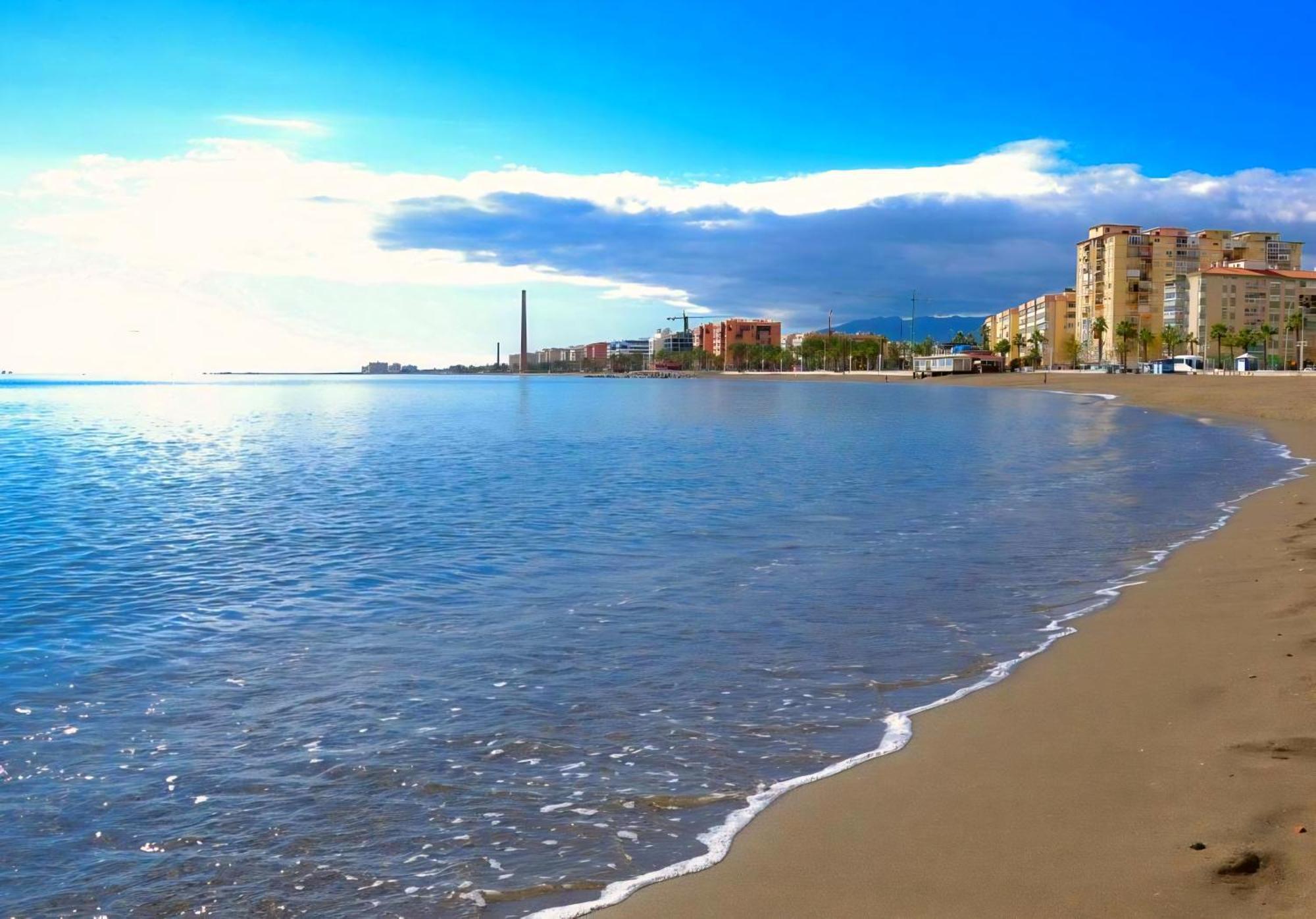 Duplex Huelin II & Beach Малага Екстериор снимка
